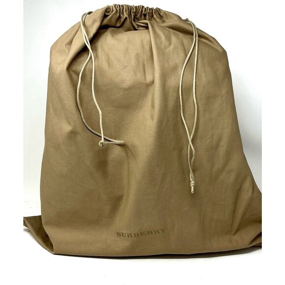 Burberry Black Tasseled Pebbled-Leather Drawstring Bucket Bag NWT - Picture 6 of 16